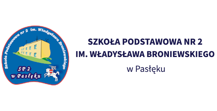 logo Szkoły Podstawowej nr 2 im. Władysława Broniewskiego w Pasłęku