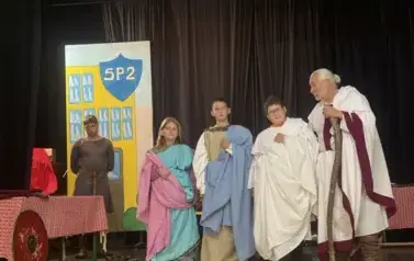 Żywa lekcja historii w naszej szkole 13