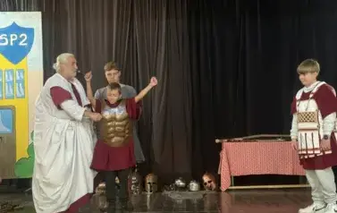 Żywa lekcja historii w naszej szkole 15