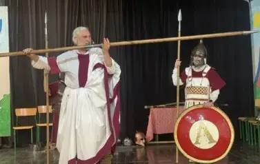 Żywa lekcja historii w naszej szkole 17