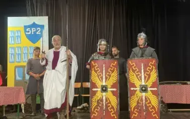 Żywa lekcja historii w naszej szkole 19
