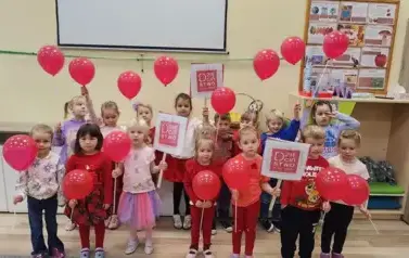 Przemarsz w ramach kampanii Dzieciństwo bez Przemocy 2
