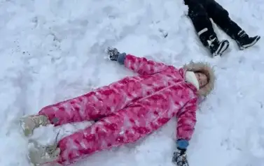 Śnieżna przygoda w naszym przedszkolu- zaskoczyła nas zima! 1