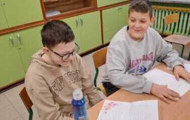 Wymiana korespondencji klasy 5b z Kurdwanowem 10