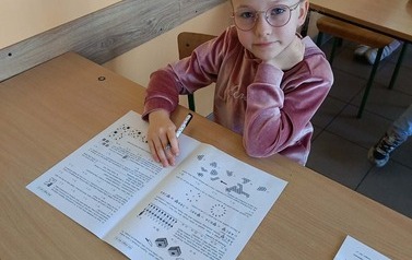 Udział uczni&oacute;w naszej szkoły w konkursie Kangur Matematyczny 5