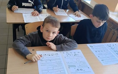 Udział uczni&oacute;w naszej szkoły w konkursie Kangur Matematyczny 7