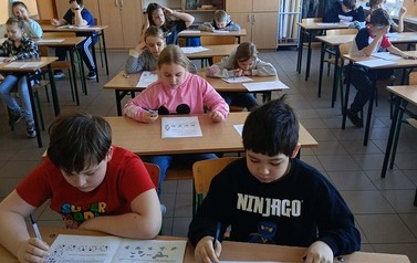 Udział uczni&oacute;w naszej szkoły w konkursie Kangur Matematyczny 14