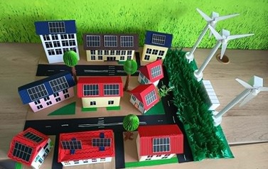 Makieta miasta z energią przyszłości 3