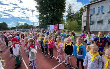 Sprintem do maratonu &ndash; przedszkolaki na stadionie! 26
