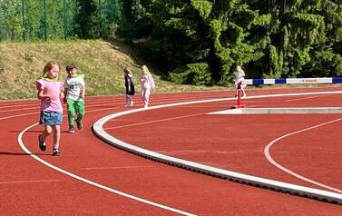 Sprintem do maratonu &ndash; przedszkolaki na stadionie! 39