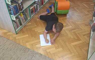 Wizyta klasy 3a w bibliotece 3