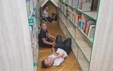 Wizyta klasy 3a w bibliotece 5