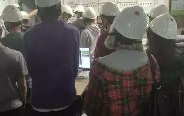 Zwiedzanie ciepłowni Veolia w Pasłęku 13