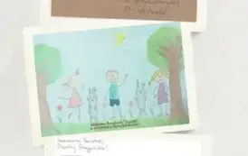 Kartka z życzeniami od Szkoły Podstawowej nr 4 im. Władysława Broniewskiego w Jarocinie 4