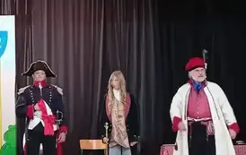 Żywa lekcja historii w naszej szkole 5