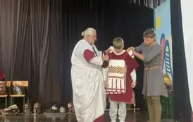 Żywa lekcja historii w naszej szkole 14