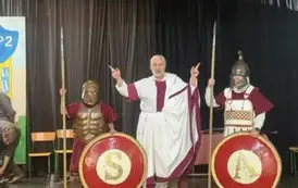 Żywa lekcja historii w naszej szkole 16