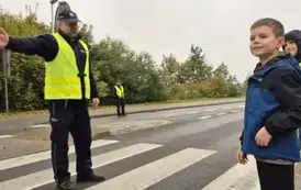 Bezpieczna droga do szkoły &ndash; październikowe spotkania z policjantami 2