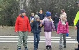 Bezpieczna droga do szkoły &ndash; październikowe spotkania z policjantami 5