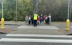 Bezpieczna droga do szkoły &ndash; październikowe spotkania z policjantami 16