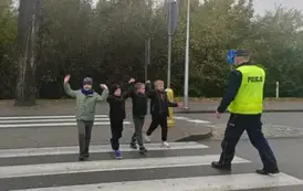 Bezpieczna droga do szkoły &ndash; październikowe spotkania z policjantami 28