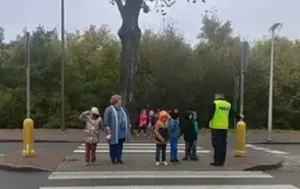 Bezpieczna droga do szkoły &ndash; październikowe spotkania z policjantami 30
