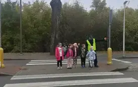 Bezpieczna droga do szkoły &ndash; październikowe spotkania z policjantami 31