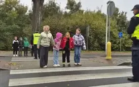 Bezpieczna droga do szkoły &ndash; październikowe spotkania z policjantami 34