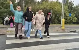 Bezpieczna droga do szkoły &ndash; październikowe spotkania z policjantami 39