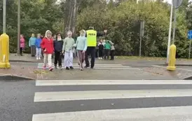 Bezpieczna droga do szkoły &ndash; październikowe spotkania z policjantami 41