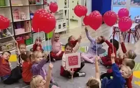 Przemarsz w ramach kampanii Dzieciństwo bez Przemocy 3