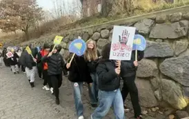 Przemarsz w ramach kampanii Dzieciństwo bez Przemocy 20