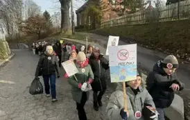 Przemarsz w ramach kampanii Dzieciństwo bez Przemocy 21