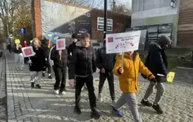 Przemarsz w ramach kampanii Dzieciństwo bez Przemocy 28