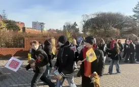 Przemarsz w ramach kampanii Dzieciństwo bez Przemocy 33