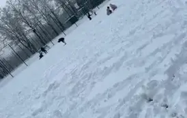 Śnieżna przygoda w naszym przedszkolu- zaskoczyła nas zima! 9
