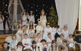 Świąteczne jasełka klas trzecich &ndash; wzruszenie, radość i wyjątkowy jubileusz 14