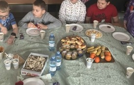 Wigilijne spotkania w klasach młodszych 1