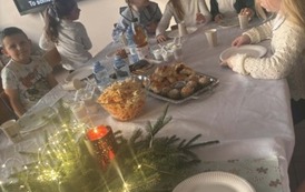 Wigilijne spotkania w klasach młodszych 7
