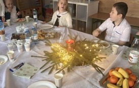 Wigilijne spotkania w klasach młodszych 8
