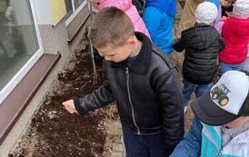 Łąka kwietna przy szkole &ndash; w ramach projektu &bdquo;Ciepło, natura i ekologia &ndash; uczymy się dbać o środowisko&rdquo; 9