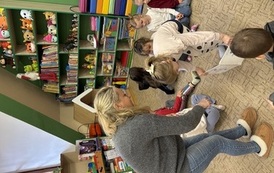 Wizyta przedszkolak&oacute;w w Bibliotece 34