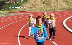 Sprintem do maratonu &ndash; przedszkolaki na stadionie! 5