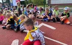Sprintem do maratonu &ndash; przedszkolaki na stadionie! 14