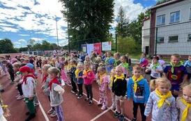 Sprintem do maratonu &ndash; przedszkolaki na stadionie! 26