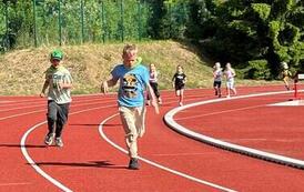 Sprintem do maratonu &ndash; przedszkolaki na stadionie! 38