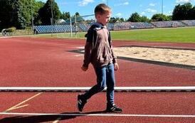 Sprintem do maratonu &ndash; przedszkolaki na stadionie! 46