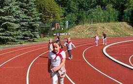 Sprintem do maratonu &ndash; przedszkolaki na stadionie! 55