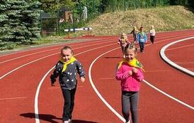 Sprintem do maratonu &ndash; przedszkolaki na stadionie! 61
