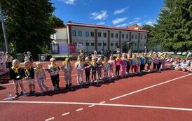 Sprintem do maratonu &ndash; przedszkolaki na stadionie! 71